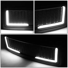 Load image into Gallery viewer, 08-10 Ford F-250 F-350 F-450 F-550 Honeycomb Mesh Grille w/ LED DRL