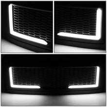 Load image into Gallery viewer, 2008-2010 Ford F-250 F-350 F-450 F-550 Honeycomb Mesh Grille w/ LED DRL