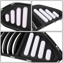 Load image into Gallery viewer, 2018-2020 Ford Mustang Vertical Fence Style Front Upper Grille w/ LED DRL
