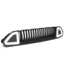 Load image into Gallery viewer, 2018-2020 Ford Mustang Vertical Fence Style Front Upper Grille w/ LED DRL