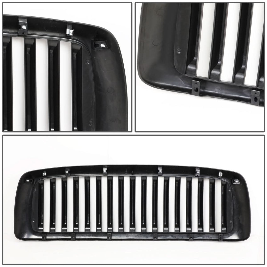 02-05 Dodge Ram 1500/2500/3500 Vertical Fence Style Grille - Matte Black