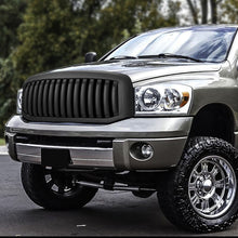 Load image into Gallery viewer, 06-09 Dodge Ram Vertical Fence Style Grille - Matte Black