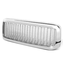 Load image into Gallery viewer, 99-04 Ford F-250 F-350 F-450 F-550 Honeycomb Mesh Chrome Grille