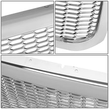 Load image into Gallery viewer, 99-04 Ford F-250 F-350 F-450 F-550 Honeycomb Mesh Chrome Grille