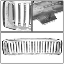 Load image into Gallery viewer, 99-04 Ford F-250 F-350 F-450 F-550 Vertical Fence Style Chrome Grille