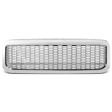 Load image into Gallery viewer, 99-04 Ford F-250 F-350 F-450 F-550 Honeycomb Mesh Chrome Grille