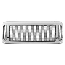 Load image into Gallery viewer, 2005-2007 Ford F-250/F-350/F-450/F-550 Honeycomb Mesh Chrome Grille