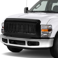 Load image into Gallery viewer, 2008-2010 Ford F-250 F-350 F-450 F-550 Honeycomb Mesh Grille - Black