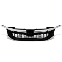 Load image into Gallery viewer, 16-17 Honda Accord Honeycomb Style Front Grille Black Chrome