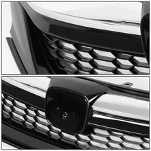 Load image into Gallery viewer, 16-17 Honda Accord Honeycomb Style Front Grille Black Chrome