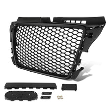 Load image into Gallery viewer, 2009-2013 Audi A3 RS4 Style Grille with Parking Sensor Holes - Matte Black
