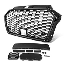 Load image into Gallery viewer, 2017-2020 Audi A3/S3 RS3 Style Glossy Black Grille