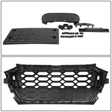 Load image into Gallery viewer, 2021-2023 Audi Q5/SQ5 RS4 Style Grille with Camera Mount - Gloss Black