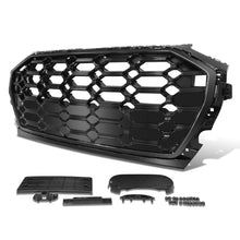 Load image into Gallery viewer, 2021-2023 Audi Q5/SQ5 RS4 Style Grille with Camera Mount - Gloss Black