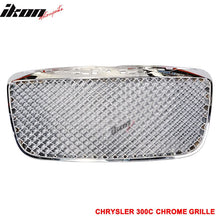 Load image into Gallery viewer, 2011-2014 Chrysler 300 300C B Style Chrome Front Mesh Grille ABS