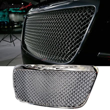 Load image into Gallery viewer, 2011-2014 Chrysler 300 300C B Style Chrome Front Mesh Grille ABS