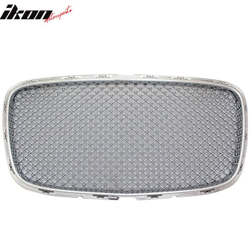 2015-2023 Chrysler 300 300C B Style Chrome Front Mesh Upper Grille