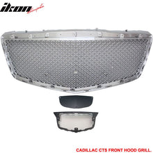 Load image into Gallery viewer, 2014-2019 Cadillac CTS Sedan B Style Chrome Front Hood Grille ABS