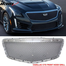 Load image into Gallery viewer, 2014-2019 Cadillac CTS Sedan B Style Chrome Front Hood Grille ABS