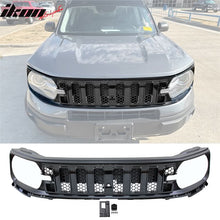 Load image into Gallery viewer, 2021-2025 Ford Bronco Sport Grille Upper Guard Gloss Black Mesh Grill