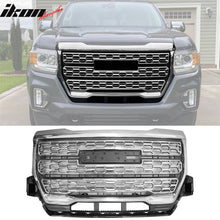 Load image into Gallery viewer, 2021-2022 GMC Canyon Denali Style Black Front Bumper Upper Hood Grille