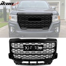 Load image into Gallery viewer, 2021-2022 GMC Canyon Denali Style Gloss Black Front Bumper Hood Grille