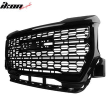 Load image into Gallery viewer, 2021-2022 GMC Canyon Denali Style Gloss Black Front Bumper Hood Grille