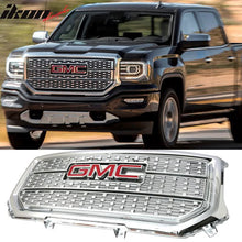 Load image into Gallery viewer, 2016-2017 GMC Sierra Denali Chrome Grille &amp; Genuine GMC Emblem Badge