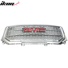 Load image into Gallery viewer, 2016-2017 GMC Sierra Denali Chrome Grille &amp; Genuine GMC Emblem Badge