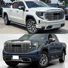 Load image into Gallery viewer, 2022-2024 GMC Sierra 1500 Chrome Denali Style Front Hood Grille Grill