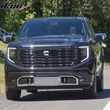 Load image into Gallery viewer, 2022-2024 GMC Sierra 1500 Gloss Black Denali Style Front Hood Grille