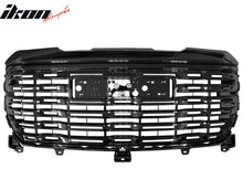 Load image into Gallery viewer, 2022-2024 GMC Sierra 1500 Gloss Black Denali Style Front Hood Grille