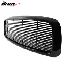 Load image into Gallery viewer, 2002-2005 Dodge Ram 1500 2500 3500 Z Style Black Bumper Grille ABS