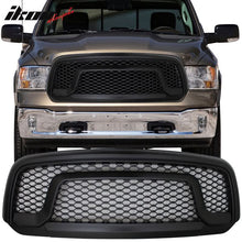 Load image into Gallery viewer, 2013-2024 Dodge Ram 1500 Honeycomb R Style Black Front Grille ABS