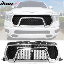 Load image into Gallery viewer, 2019-2023 Dodge Ram 1500 Rebel Style Front Bumper Hood Grille Grill