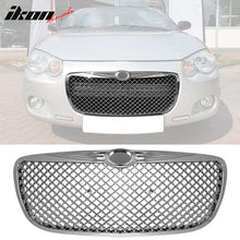 Load image into Gallery viewer, 2004-2006 Chrysler Sebring B Style Chrome Front Bumper Grille ABS