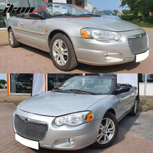 Load image into Gallery viewer, 2004-2006 Chrysler Sebring B Style Chrome Front Bumper Grille ABS