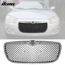 Load image into Gallery viewer, 2004-2006 Chrysler Sebring Mesh Chrome Front Bumper Hood Grille ABS