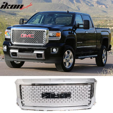 Load image into Gallery viewer, 2014-2015 GMC Sierra 1500 Vertical Chrome Front Bumper Grille ABS