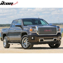Load image into Gallery viewer, 2014-2015 GMC Sierra 1500 Vertical Chrome Front Bumper Grille ABS