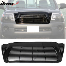 Load image into Gallery viewer, 2005-2011 Toyota Tacoma Horizontal Style Black Front Hood Grille ABS