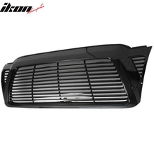 Load image into Gallery viewer, 2005-2011 Toyota Tacoma Horizontal Style Black Front Hood Grille ABS
