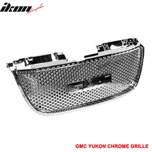 Load image into Gallery viewer, 2007-2014 GMC Yukon Chrome Round Hole Mesh Style Upper + Lower  Grille