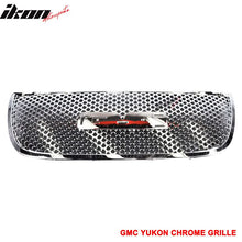 Load image into Gallery viewer, 2007-2014 GMC Yukon Chrome Round Hole Mesh Style Upper + Lower  Grille