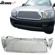 Load image into Gallery viewer, Fits 05-11 Tacoma Chrome Replacement Front Hood Bumper Mesh GrilleABS