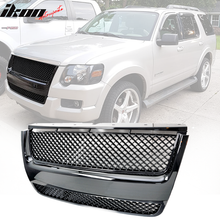Load image into Gallery viewer, 2007-2010 Ford Explorer Sport Trac Front Bumper Hood Grille Grill ABS