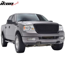 Load image into Gallery viewer, 2004-2008 Ford F150 All Black Mesh Style Front Bumper Hood Grille ABS