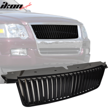 Load image into Gallery viewer, 2006-2010Â Ford Explorer Vertical Style Black Front Bumper Grille ABS