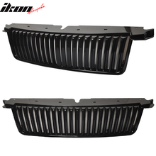 Load image into Gallery viewer, 2006-2010Â Ford Explorer Vertical Style Black Front Bumper Grille ABS