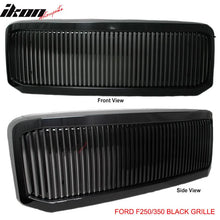 Load image into Gallery viewer, 2005-2007 Ford Excursion F250 F350 Vertical Black Front Hood Grille